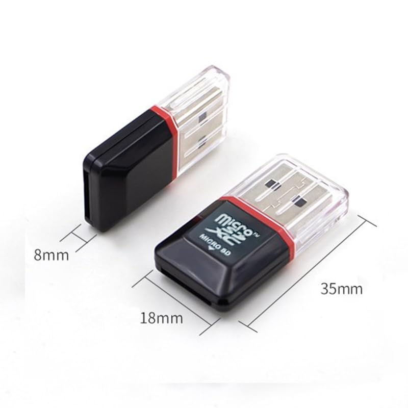 ETECH [3 Pack] eTECH Collection USB2.0 MicroSD/MicroSDHC/MicroSDXC Card Reader/Writer - Support SanDisk Kingston 32GB 64GB 128GB 256GB UHS-I Micro SD HC, Ultra/Extreme Speed (MicroSDHC) - Image 3